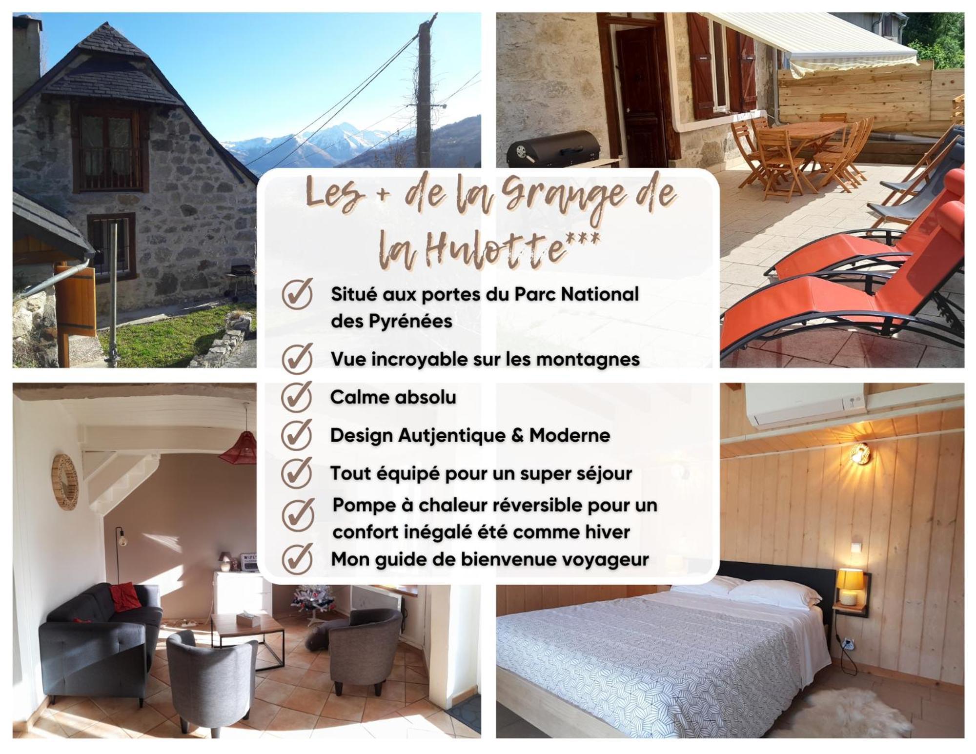 Grange de la Hulotte, gîte 3 étoiles Arras-en-Lavedan Exterior foto